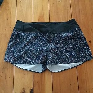 MPG Athletic Short splatter print with liner